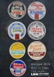画像1: U.S.A. antique  Milk Bottle Caps アメリカアンティーク ヴィンテージ ミルクボトルキャップ 7枚SET　ミルクキャップ (1)