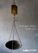 画像1: ENGLAND antique Salter spring balance イギリスアンティーク ハンギング スプリングバランス スケール　秤 はかり インダストリアル 1930's (1)
