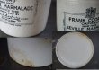 画像4: 【RARE】 ENGLAND antique FRANK COOPER'S 2LB イギリスアンティーク フランククーパー マーマレードジャー H10.8cm 陶器ポット 陶器ボトル 1900-20's   (4)
