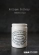 画像1: 【RARE】 ENGRAND antique イギリスアンティーク 【H53mm】ミニ DUNDEE マーマレードジャー 陶器ポット 1900's  (1)