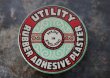 画像2: ENGLAND antique イギリスアンティーク ADHESIVE PLASTER ティン缶 4cm ブリキ缶 1930's (2)