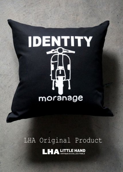 画像1: LHA ORIGINAL CUSHION COVER LHAオリジナル クッションカバー 45x45cm  IDENTITY (1)