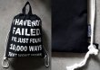 画像3: LHA ORIGINAL ナップサック リュック バッグ I have not failed (3)