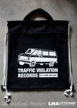 画像: LHA ORIGINAL ナップサック リュック バッグ TRAFFIC VIOLATION RECORDS NY