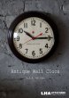 画像1: U.S.A. antique GENERAL ELECTRIC wall clock GE アメリカアンティーク ゼネラル エレクトリック 掛け時計 スクール ヴィンテージ クロック 27.5cm 1950's (1)