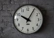画像2: U.S.A. antique IBM wall clock アンティーク 掛け時計 ヴィンテージ スクール クロック 36cm インダストリアル 1950-60's (2)