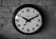 画像2: U.S.A. antique GENERAL ELECTRIC wall clock GE アメリカアンティーク ゼネラル エレクトリック 掛け時計 スクール ヴィンテージ クロック 37cm 1950's (2)