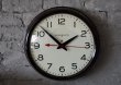 画像2: U.S.A. antique GENERAL ELECTRIC wall clock GE アメリカアンティーク ゼネラル エレクトリック 掛け時計 スクール ヴィンテージ クロック 37cm 1950's (2)