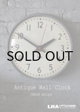 画像: CANADA antique IBM wall clock カナダアンティーク 掛け時計 ヴィンテージ スクール クロック 35cm インダストリアル 1950-60's