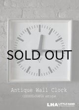 画像: CZECHOSLOVAKIA antique PRAGOTRON wall clock チェコスロバキアアンティーク パラゴトロン社 掛け時計 クロック 33.5cm 1990's