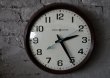 画像2: U.S.A. antique GENERAL ELECTRIC wall clock GE アメリカアンティーク ゼネラル エレクトリック 掛け時計 スクール ヴィンテージ クロック 36cm 1960-70's (2)