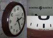 画像3: U.S.A. antique GENERAL ELECTRIC wall clock GE アメリカアンティーク ゼネラル エレクトリック 掛け時計 スクール ヴィンテージ クロック 36cm 1960-70's (3)