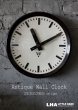 画像1: CZECHOSLOVAKIA antique PRAGOTRON wall clock チェコスロバキアアンティーク パラゴトロン社 掛け時計 ヴィンテージ クロック 32cm 1970's (1)