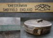 画像6: ENGLAND antique イギリスアンティーク CHESTERMAN レザーケース テープ メジャー 巻尺 66FT 1900-30's (6)