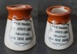 画像2: 【RARE】ENGLAND antique イギリスアンティーク ツートンカラー THE DAIRY HALIFAX （Sサイズ）陶器ポット 1900's (2)