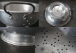 画像4: ENGLAND antique COLANDER イギリスアンティーク アルミ コランダー 水切り 1940-60's (4)