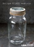 画像1: ENGLAND antique イギリスアンティーク KILNER ジャー ガラスジャー (2LB) 保存瓶 ヴィンテージ 1948's