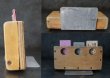 画像3: 【RARE】ENGLAND antique LONDONイギリスアンティーク バスチケット木製ホルダー＆バスチケット 3セット 1930-50's (3)