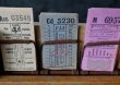 画像6: 【RARE】ENGLAND antique LONDONイギリスアンティーク バスチケット木製ホルダー＆バスチケット 3セット 1930-50's (6)