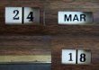 画像5: USA antique アメリカアンティーク デスクカレンダー 1940-60's 卓上 ヴィンテージ カレンダー 暦 (5)