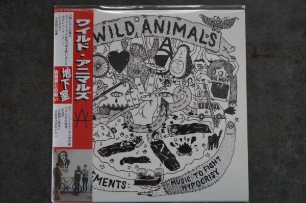 画像1: WILD ANIMALS / BASEMENTS: MUSIC TO FIGHT HYPOCRISY   CD (1)