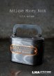 画像1: U.S.A. antique Money Bank アンティーク　アドバタイジング マネーバンク 貯金箱  1900-20's (1)