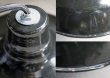 画像4: FRANCE antique フランスアンティーク ホーロー ランプシェード BLACK ソケット&コード付 38cm ブラック 黒 インダストリアル 工業系 ヴィンテージ ライト 1950-60's   (4)
