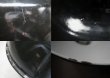 画像5: FRANCE antique フランスアンティーク ホーロー ランプシェード BLACK ソケット&コード付 38cm ブラック 黒 インダストリアル 工業系 ヴィンテージ ライト 1950-60's   (5)