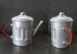 画像2: FRANCE antique フランスアンティーク アルミ ティーポット ヴィンテージ ポット　1930-50's (2)