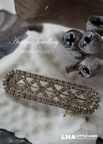 画像1: SALE【30%OFF】ENGLAND antique イギリスアンティーク ブローチ アクセサリー ヴィンテージブローチ コスチュームジュエリー 1960-80's  (1)