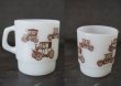 画像3: U.S.A. vintage アメリカヴィンテージ 【Fire-king】ファイヤーキング クラシックカー 茶 マグ マグカップ 1960's (3)