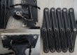 画像11: GERMANY antique SCISSOR LAMP BLACK ドイツアンティーク シザーランプ アコーディオンランプ インダストリアル 工業系 1930-50's (11)