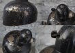 画像8: GERMANY antique SCISSOR LAMP BLACK ドイツアンティーク シザーランプ アコーディオンランプ インダストリアル 工業系 1930-50's (8)