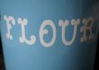 画像6: 【RARE】ENGLAND antique イギリスアンティーク ホーロー 花文字・ドーム蓋・リベット フラワー缶 FLOUR 1920-30's (6)