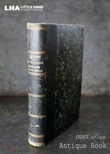 画像1: FRANCE antique BOOK フランス アンティークブック 本 古書 洋書 1882's  (1)
