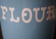 画像5: 【RARE】ENGLAND antique イギリスアンティーク ホーロー 花文字・ドーム蓋・リベット フラワー缶 FLOUR 1920-30's (5)