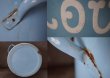 画像4: 【RARE】ENGLAND antique イギリスアンティーク ホーロー 花文字・ドーム蓋・リベット フラワー缶 FLOUR 1920-30's (4)
