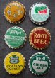 画像2: USA antique アメリカアンティーク SODA ボトルキャップ マグネット 6個SET ヴィンテージ 1950-70's (2)