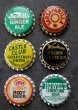 画像2: USA antique アメリカアンティーク SODA ボトルキャップ マグネット 6個SET ヴィンテージ 1950-70's (2)