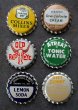 画像2: USA antique アメリカアンティーク SODA ボトルキャップ マグネット 6個SET ヴィンテージ 1950-70's (2)