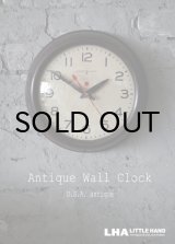 画像: U.S.A. antique GENERAL ELECTRIC wall clock GE アメリカアンティーク ゼネラル エレクトリック 掛け時計 スクール ヴィンテージ クロック 28cm 1950's