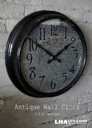 画像: U.S.A. antique INTERNATIONAL wall clock アンティーク 掛け時計 ヴィンテージ スクールクロック 49.5cm インダストリアル 1935's