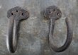 画像2: ENGLAND antique イギリスアンティーク アイアン フック コートフック 鉄 1900-20's (2)