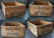 画像5: 【RARE】ENGLAND antique イギリスアンティーク BOVRIL BOX ボブリル 木製 ウッドボックス 1910-30's   (5)