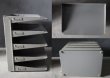 画像4: USA antique アメリカアンティーク メタル製 ファイルラック 5段 書類ラック ヴィンテージ ファイルスタンド ファイルトレイ デスクラック オフィス 工業系 1960-70's