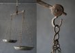 画像3: FRANCE antique フランスアンティーク アイアン ハンギング バランス スケール 天秤 秤 はかり インダストリアル 1850-1900's (3)