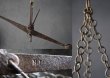 画像4: FRANCE antique フランスアンティーク アイアン ハンギング バランス スケール 天秤 秤 はかり インダストリアル 1850-1900's (4)