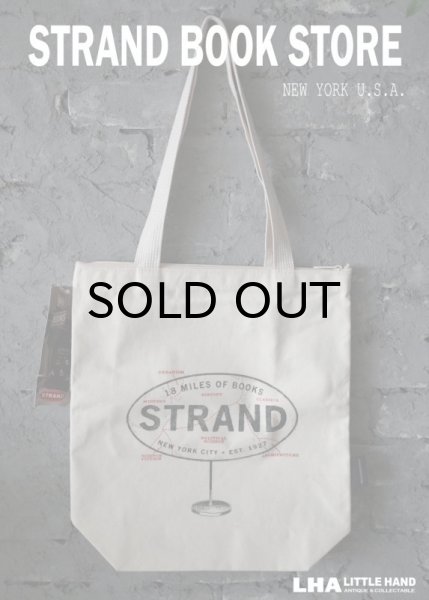 画像1: 【アメリカ直輸入・日本未発売】NY【STRAND BOOK STORE】TOTE BAG ストランドブックストア トートバッグ (1)