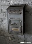 画像1: U.S.A. antique MAIL BOX アメリカアンティーク 【CORBIN】 メールボックス ポスト 鍵付き 郵便受け ヴィンテージ ポスト 1920-40's 