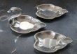 画像3: ENGLAND antique イギリスアンティーク Seba シルバープレート SWAN スワン リングホルダー アクセサリートレイ 1940-50's  (3)